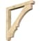 Ekena Millwork Balboa Craftsman Rough Sawn Bracket w/ Offset Brace, Douglas Fir, 6"W x 46"D x 46"H BKT0604X46X46BOA04RDF - alternate 1
